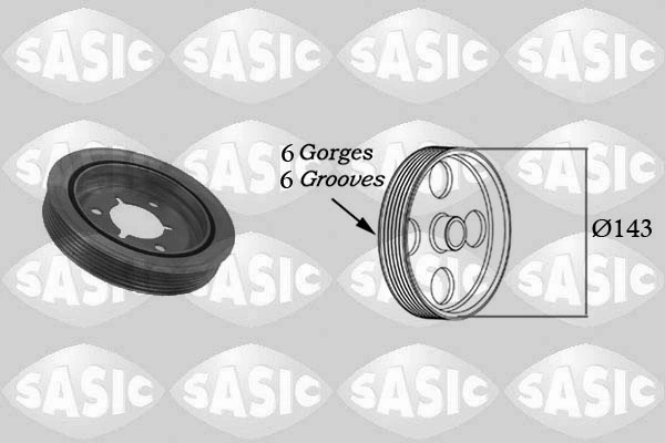 Belt Pulley, crankshaft