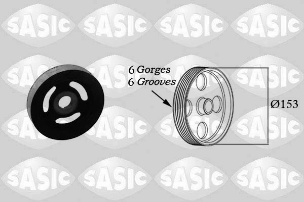 Belt Pulley, crankshaft