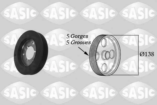 Belt Pulley, crankshaft