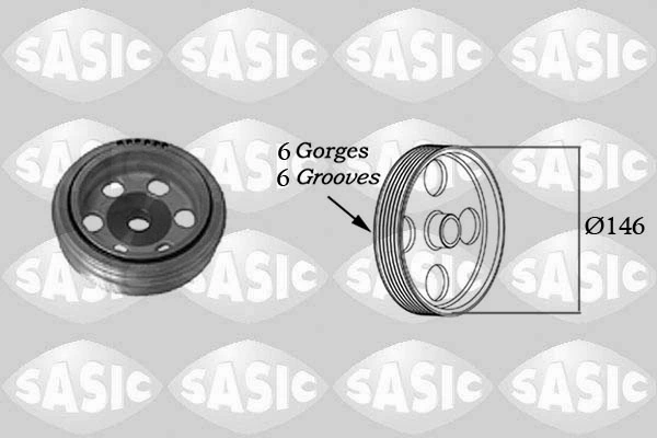 Belt Pulley, crankshaft