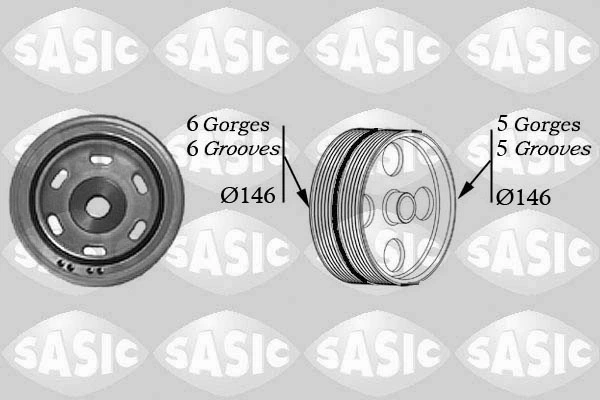 Belt Pulley, crankshaft