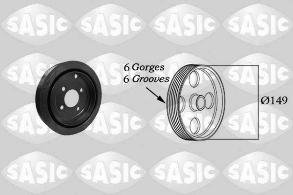 Belt Pulley, crankshaft