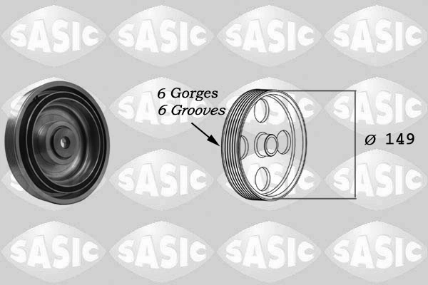 Belt Pulley, crankshaft