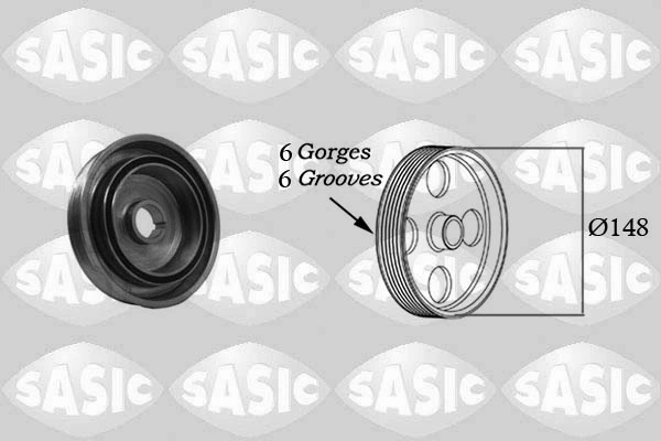 Belt Pulley, crankshaft