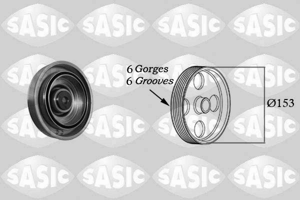Belt Pulley, crankshaft