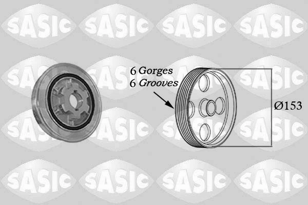 Belt Pulley, crankshaft