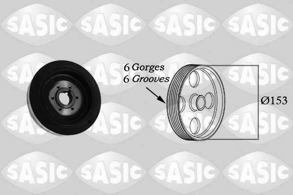 Belt Pulley, crankshaft