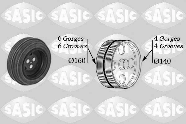 Belt Pulley, crankshaft