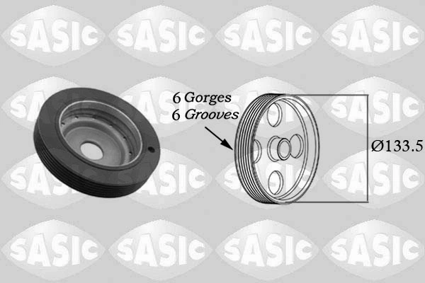 Belt Pulley, crankshaft