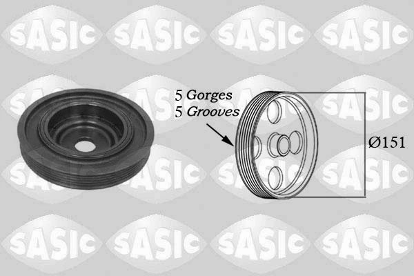 Belt Pulley, crankshaft