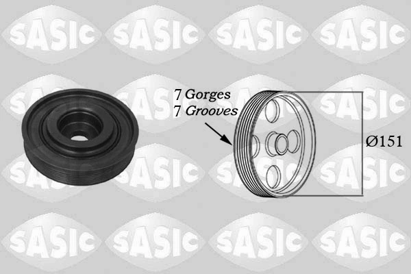 Belt Pulley, crankshaft