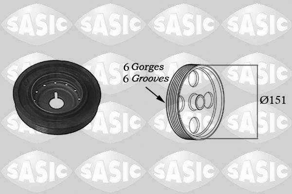 Belt Pulley, crankshaft
