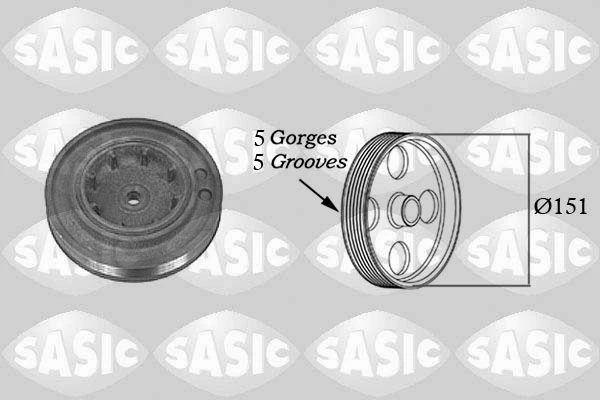Belt Pulley, crankshaft