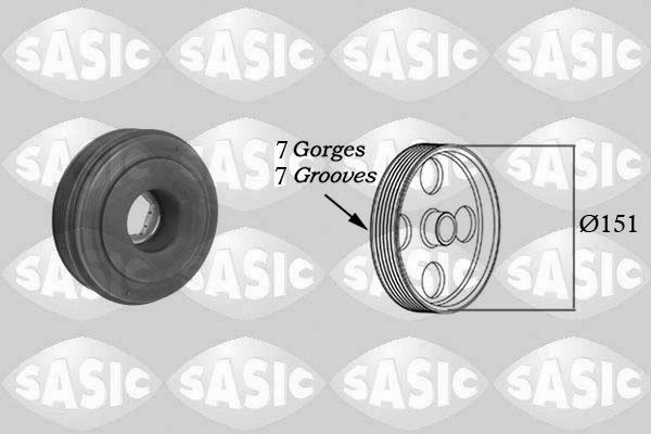 Belt Pulley, crankshaft