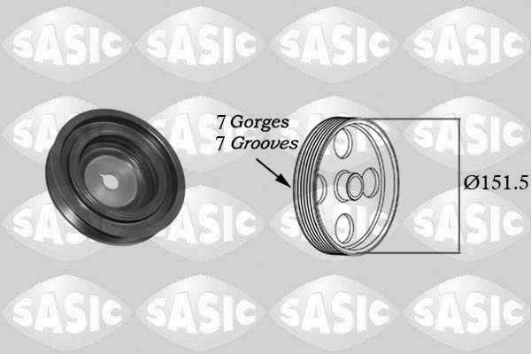 Belt Pulley, crankshaft