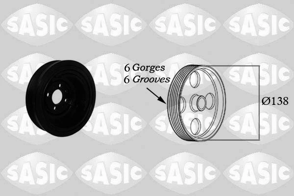 Belt Pulley, crankshaft