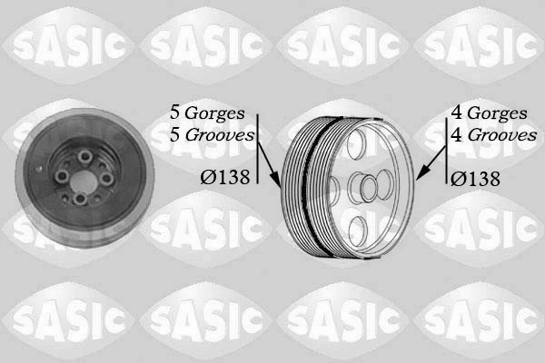 Belt Pulley, crankshaft