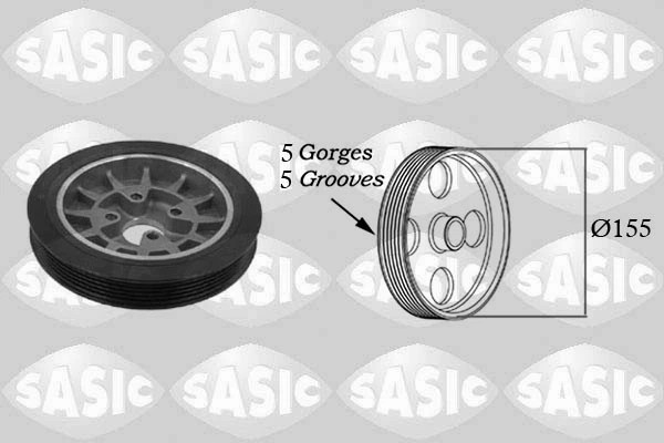 Belt Pulley, crankshaft