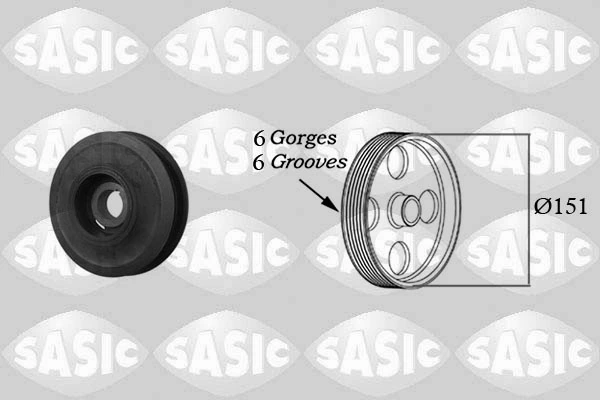 Belt Pulley, crankshaft