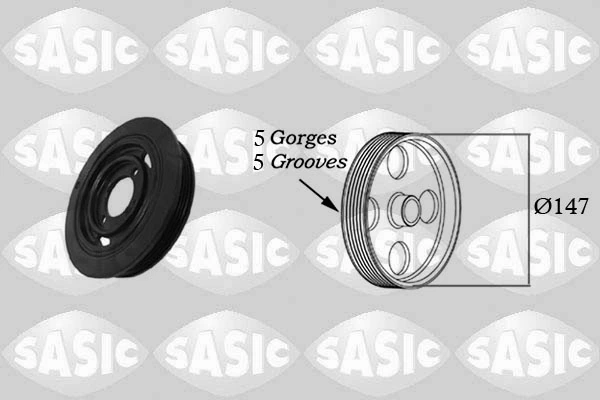Belt Pulley, crankshaft