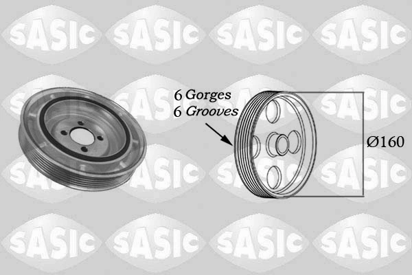 Belt Pulley, crankshaft