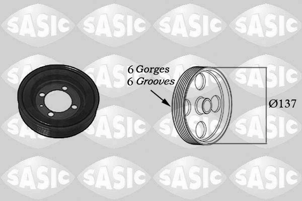 Belt Pulley, crankshaft