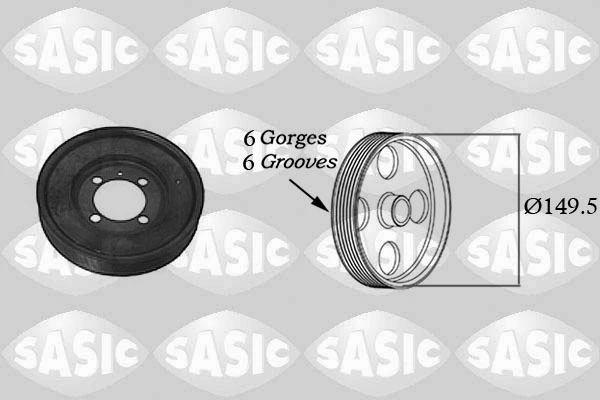 Belt Pulley, crankshaft