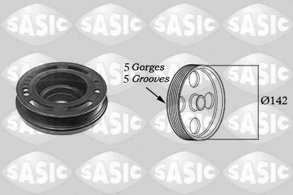 Belt Pulley, crankshaft