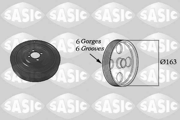 Belt Pulley, crankshaft