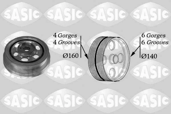 Belt Pulley, crankshaft