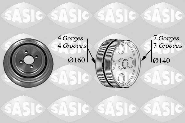 Belt Pulley, crankshaft