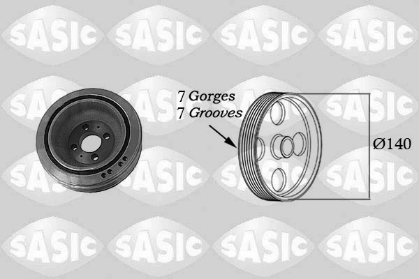 Belt Pulley, crankshaft