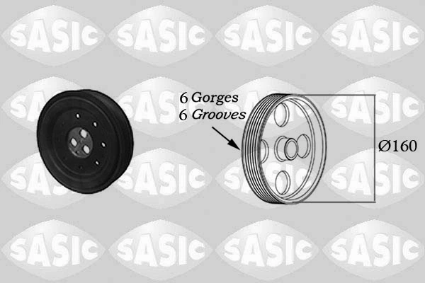 Belt Pulley, crankshaft