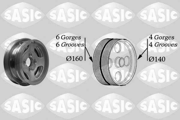 Belt Pulley, crankshaft