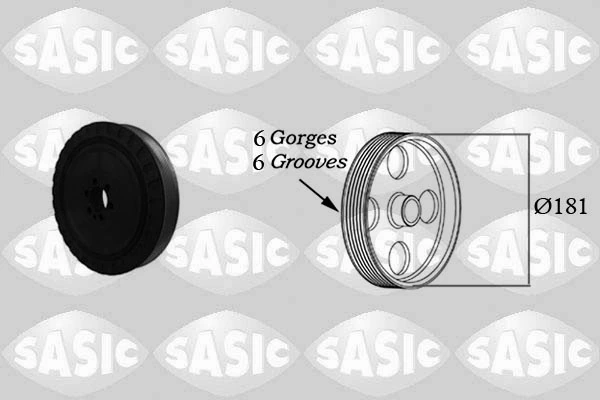 Belt Pulley, crankshaft