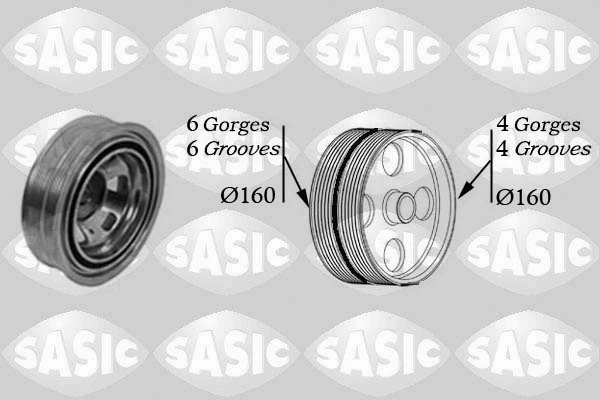 Belt Pulley, crankshaft