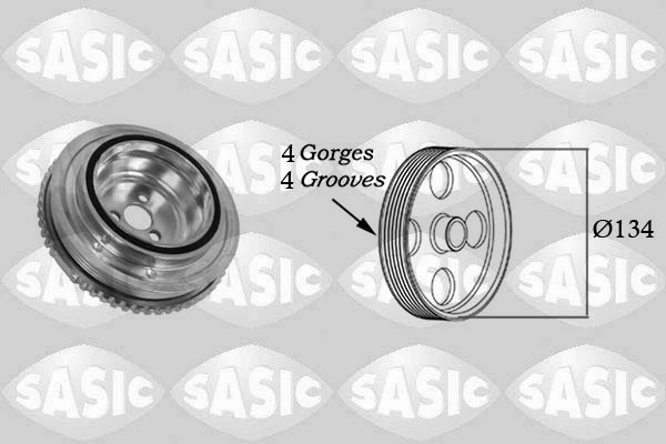 Belt Pulley, crankshaft