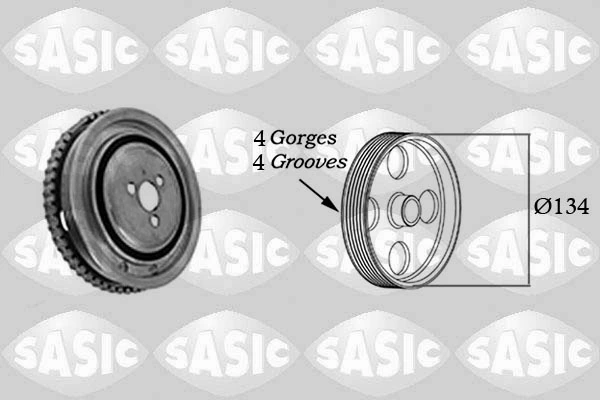 Belt Pulley, crankshaft