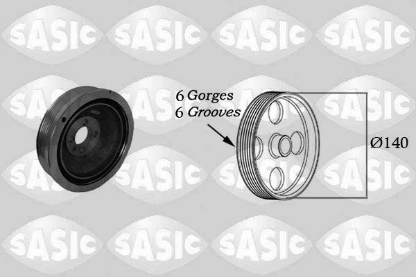 Belt Pulley, crankshaft