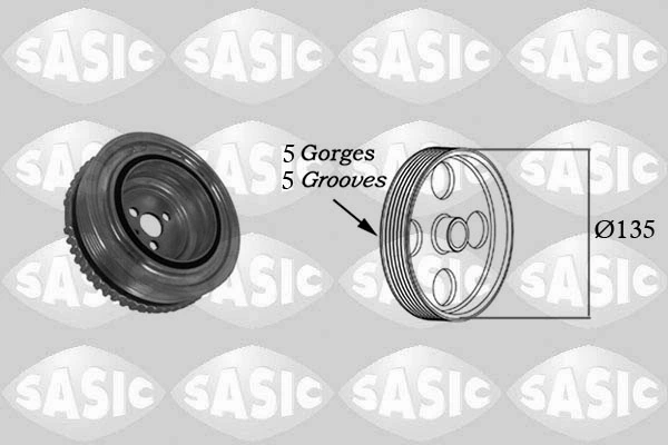 Belt Pulley, crankshaft