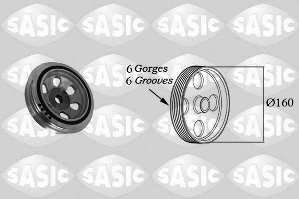 Belt Pulley, crankshaft