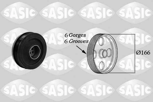 Belt Pulley, crankshaft