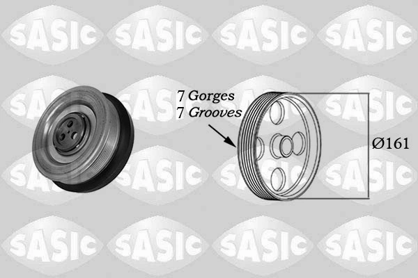 Belt Pulley, crankshaft