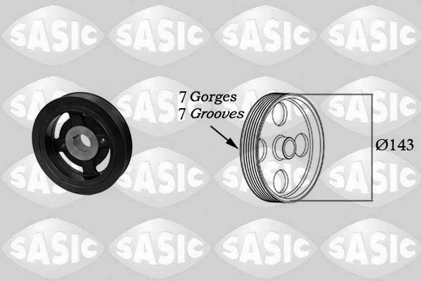 Belt Pulley, crankshaft