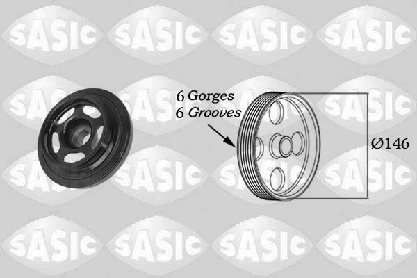 Belt Pulley, crankshaft