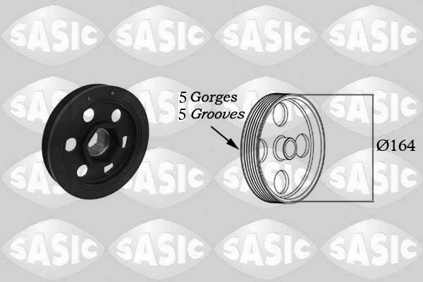 Belt Pulley, crankshaft