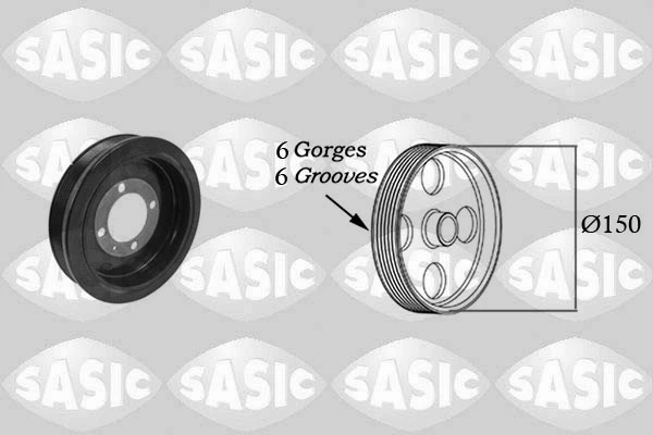 Belt Pulley, crankshaft