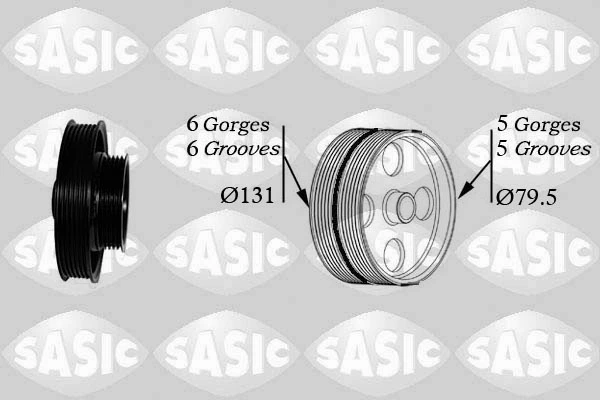 Belt Pulley, crankshaft