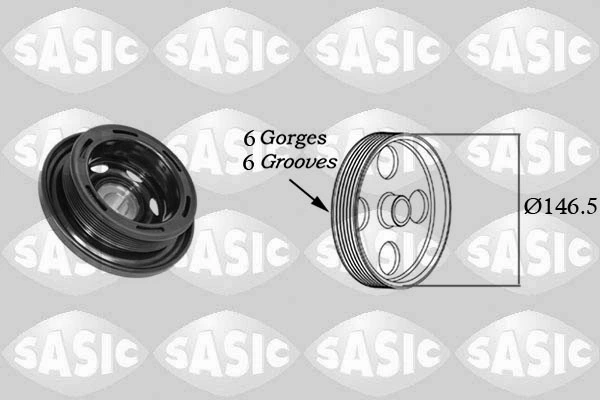 Belt Pulley, crankshaft
