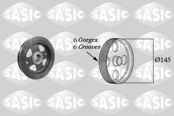 Belt Pulley, crankshaft
